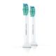 Cabezales de Recambio PHILIPS HX6012/07 Pack de 2, Para Cepillo de Dientes