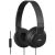 Auriculares JVC HA-SR185-B Color Negro, de Diadema, Plegables, Micro